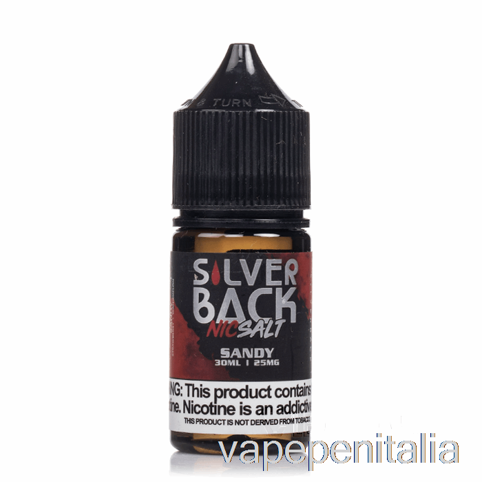 Vape In Italia Sandy - Silverback Juice Co. Sali - 30 Ml 25 Mg